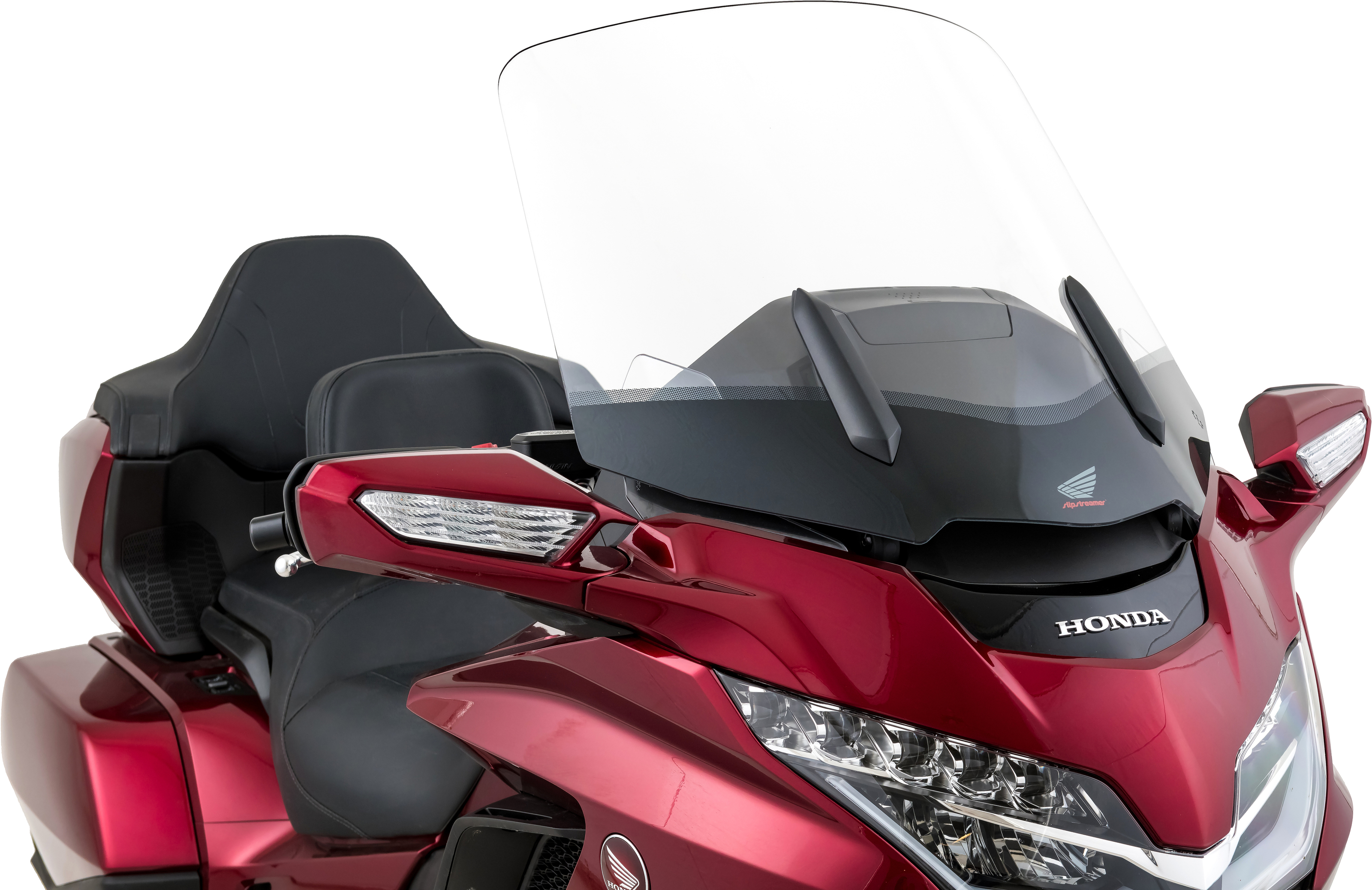 Windshield Wraparound +4" Clear - For 18-20 GL1800 GoldWing - Click Image to Close