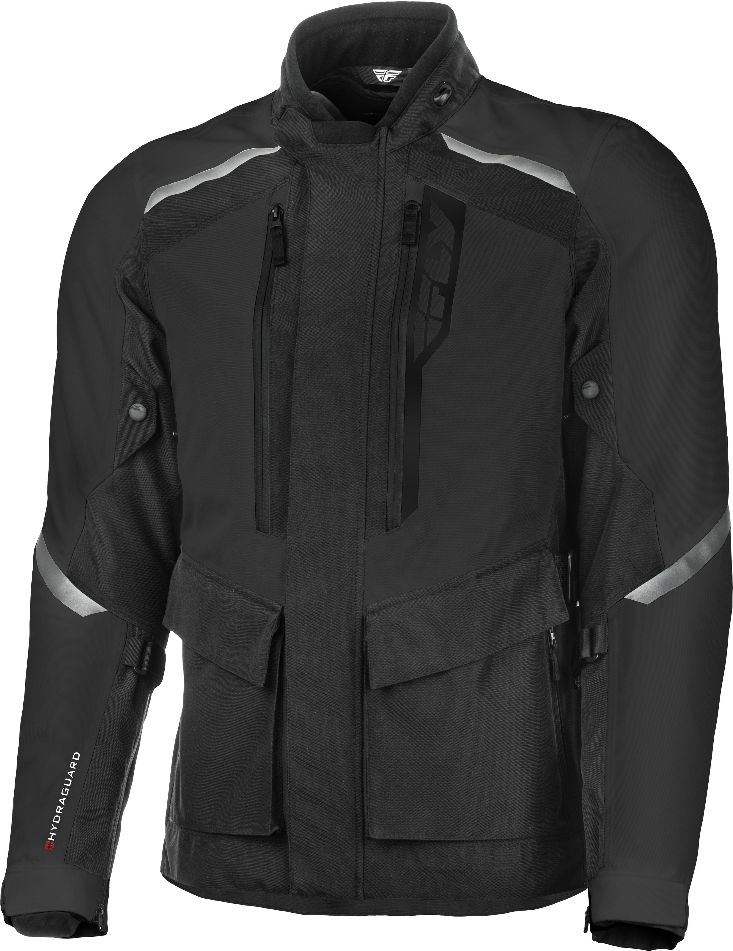 Terra Trek Riding Jacket - Black Large-Tall - Click Image to Close