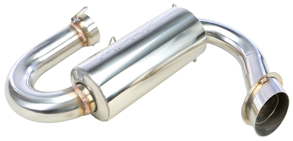 Race Performance Slip On Exhaust - For 01-06 Polaris XC ProX RMK - Click Image to Close