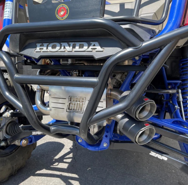 19-22 Honda TALON 1000R/X Explorer Series Dual Slip On Exhaust - Click Image to Close