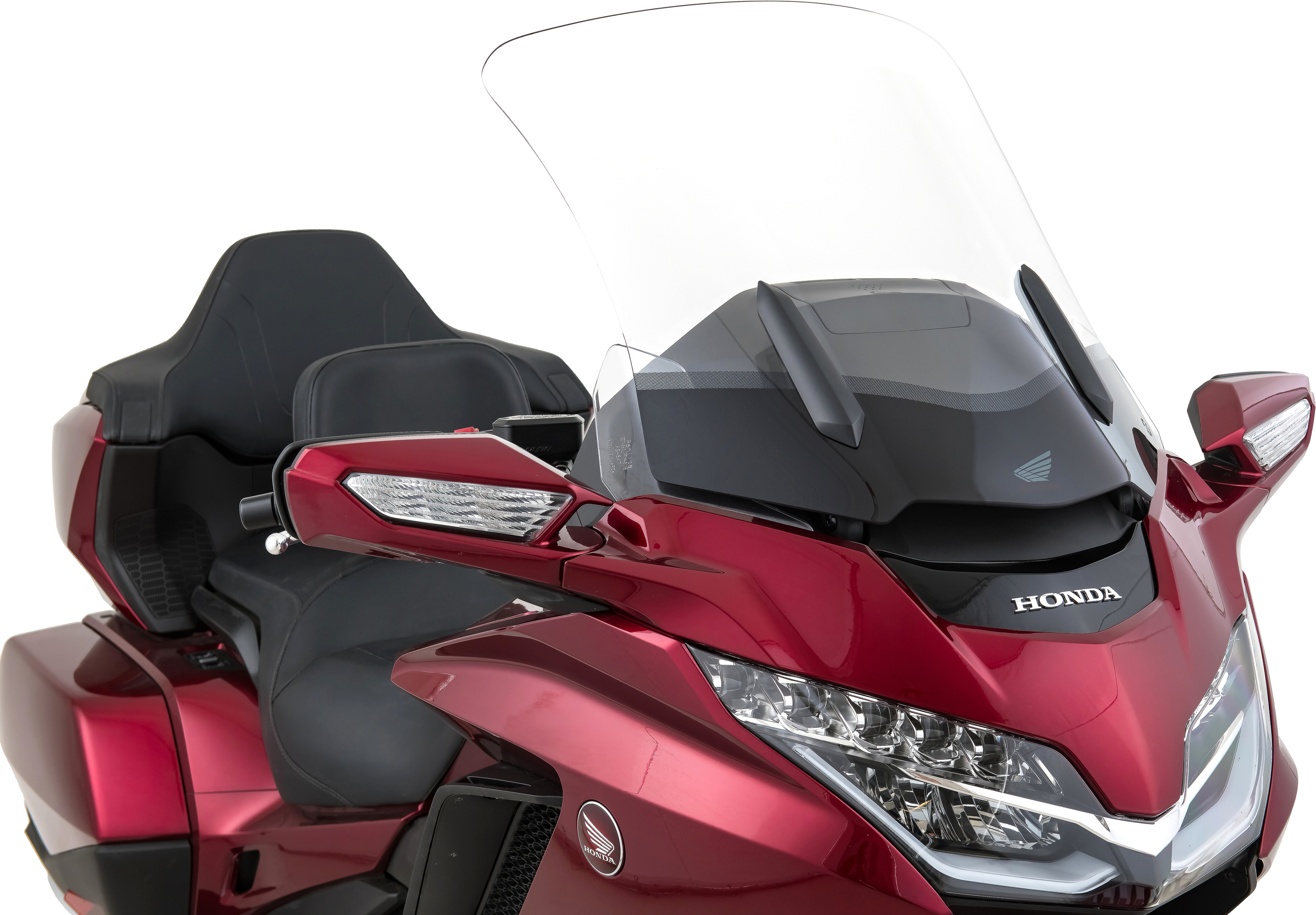 Clear +4" Windshield - For 18-20 Honda 1800 Gold Wing - Click Image to Close