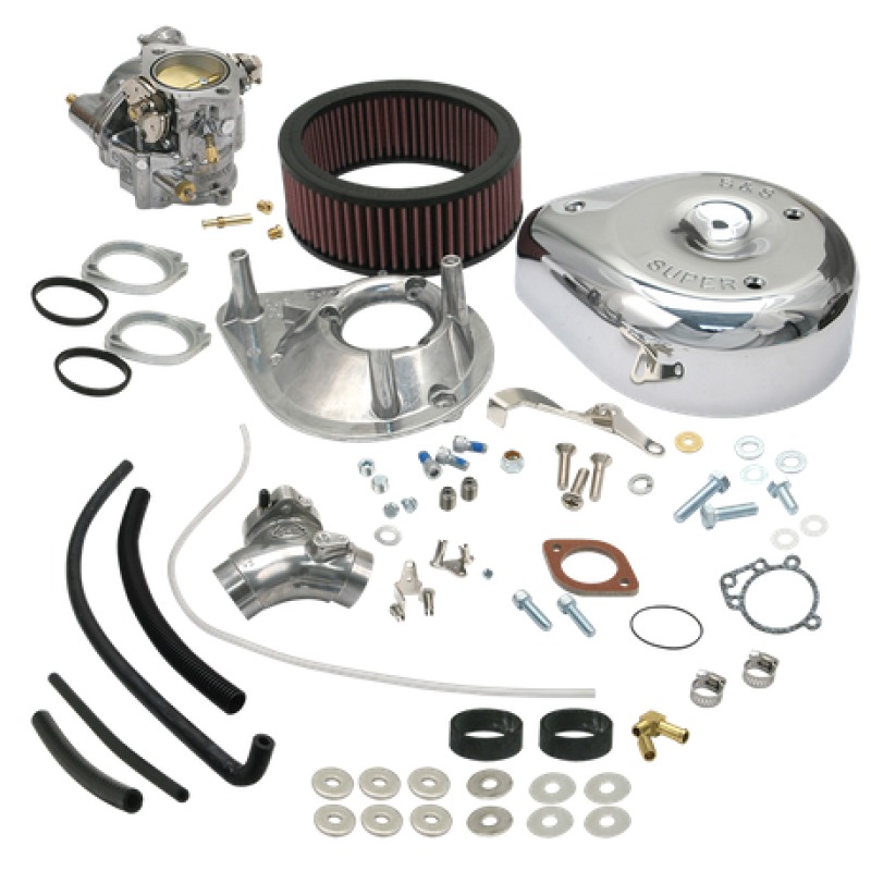 S&S Cycle 84-92 BT Models Super E Carburetor Kit - Click Image to Close