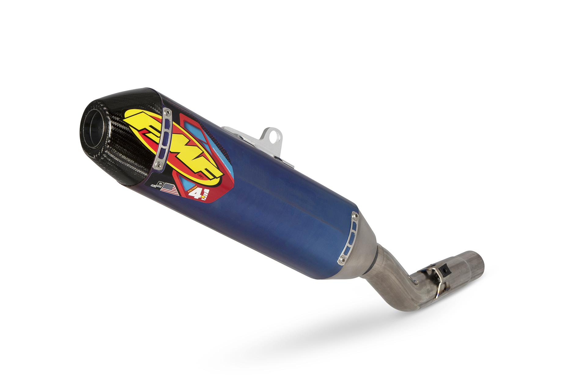 Anodized Factory 4.1 RCT Slip On Exhaust - For 20-21 Beta 350/390/430/480 RR - Click Image to Close