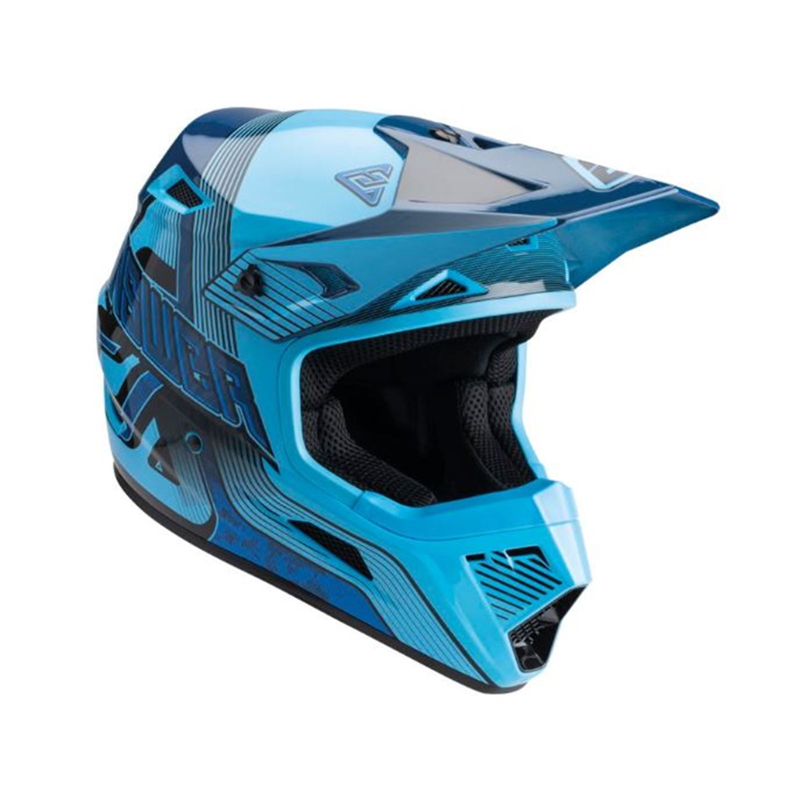 Answer AR1 Vendetta Helmet Blue/Dark Blue - Large - Click Image to Close