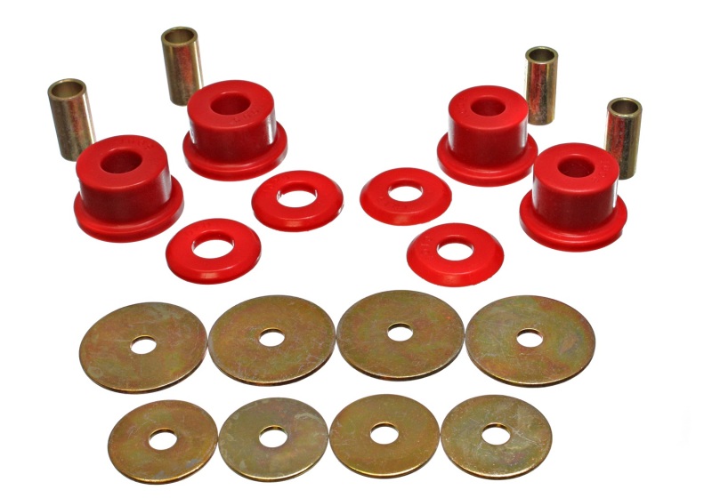 Red Sub-Frame Bushing Set - For 90-94 Mitsubishi Eclipse AWD - Click Image to Close