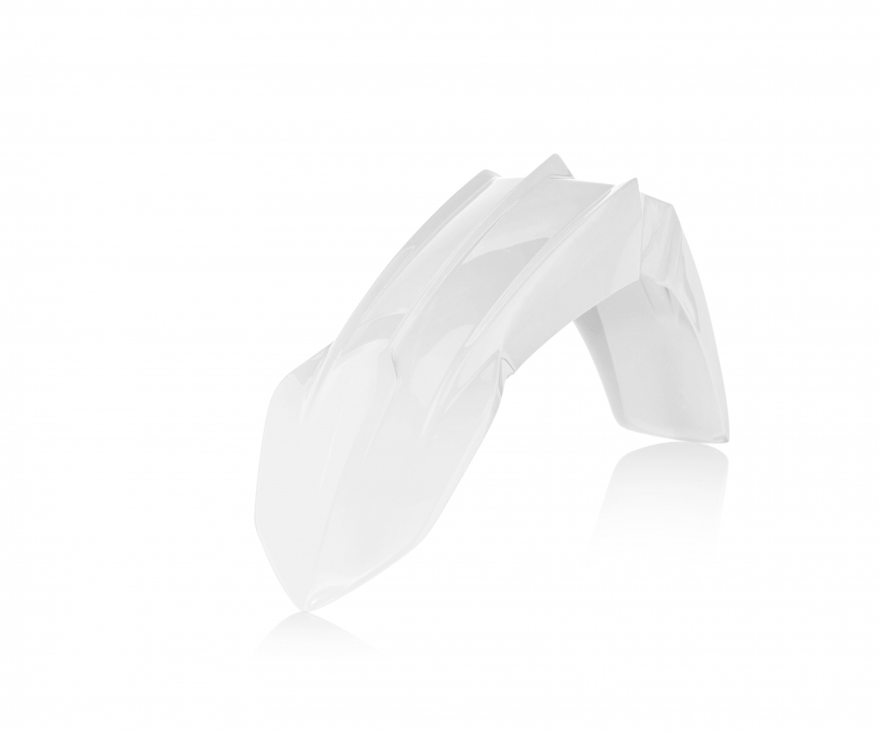 Front Fender - White - For 2018 Yamaha YZ450F - Click Image to Close