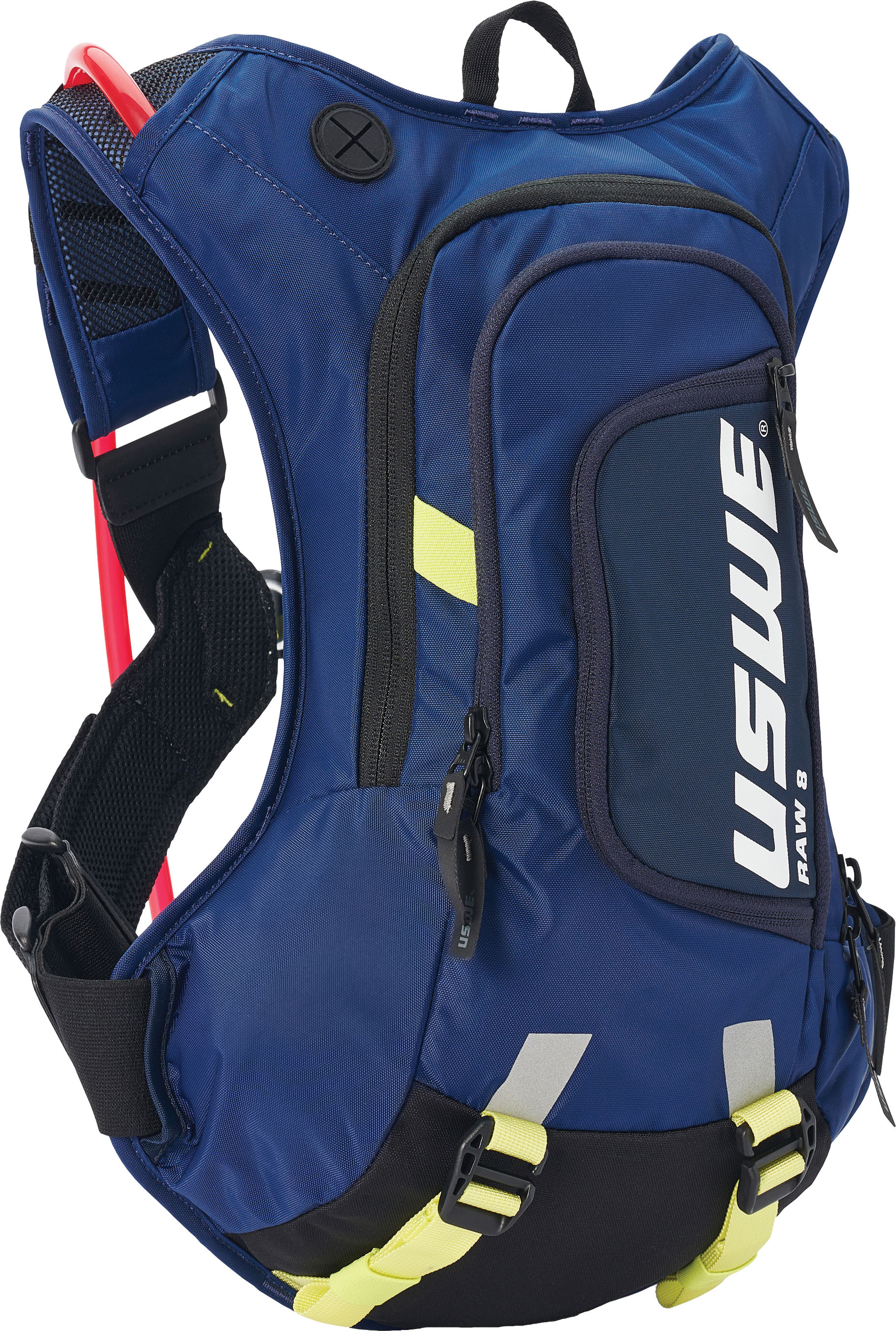 Raw 8 Factory Blue 3.0L Hydration Pack w/ Plug-n-Play Tube - Click Image to Close