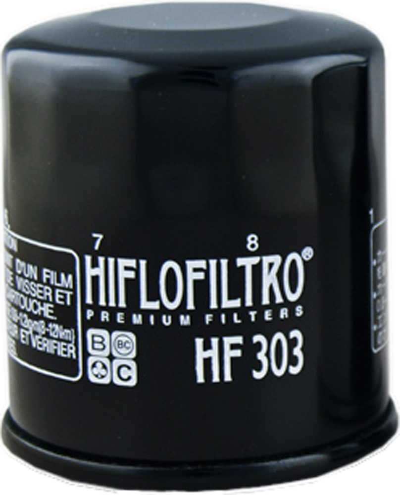 Oil Filter - Black - For 87-20 Kawasaki Honda Polaris Yamaha - Click Image to Close