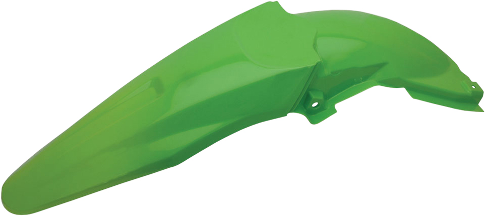 Rear Fender - Green - For 06-08 Kawasaki KX250F KX450F - Click Image to Close