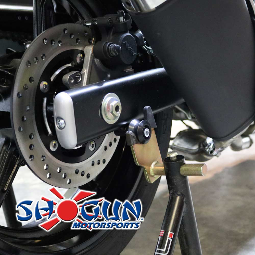 Swingarm Sliders - Black - For 17-19 Suzuki GSXR1000 SV650 - Click Image to Close