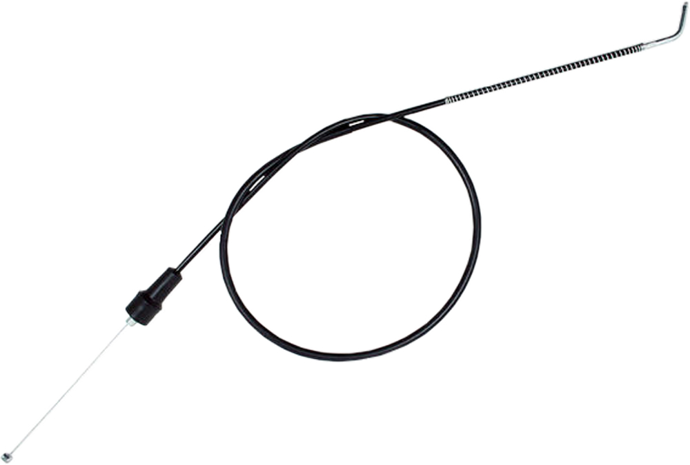 Black Vinyl Throttle Cable - For Suzuki RM125/250/465/500 RMX250 - Click Image to Close