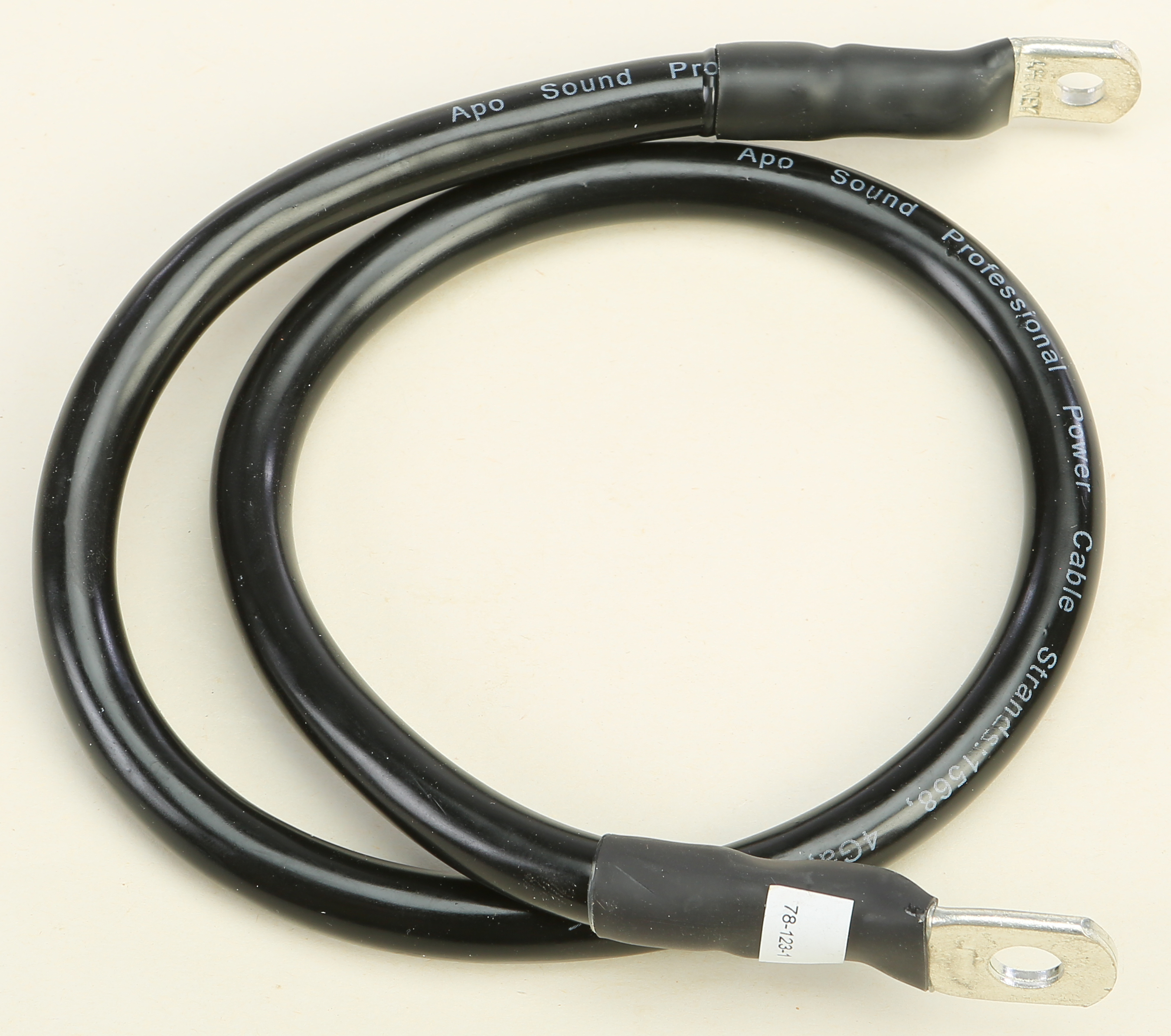 All Balls Racing Battery Cable 23in - Black - Click Image to Close