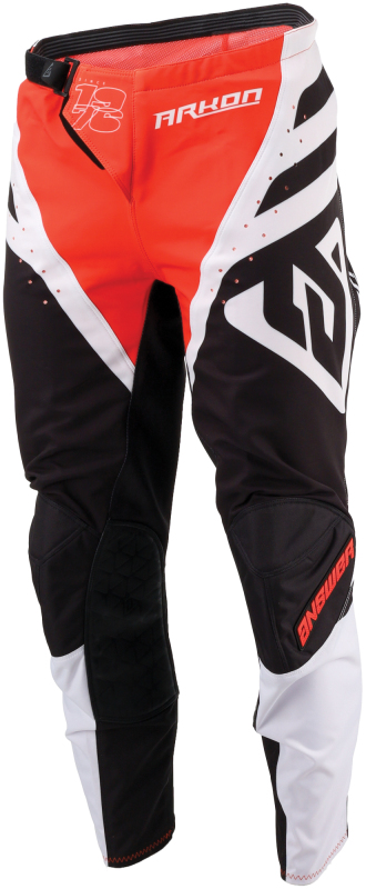 Answer 25 Arkon Nitrus Pants Red/Black/White Size 42 - Men's motocross pants in size 42 - Click Image to Close