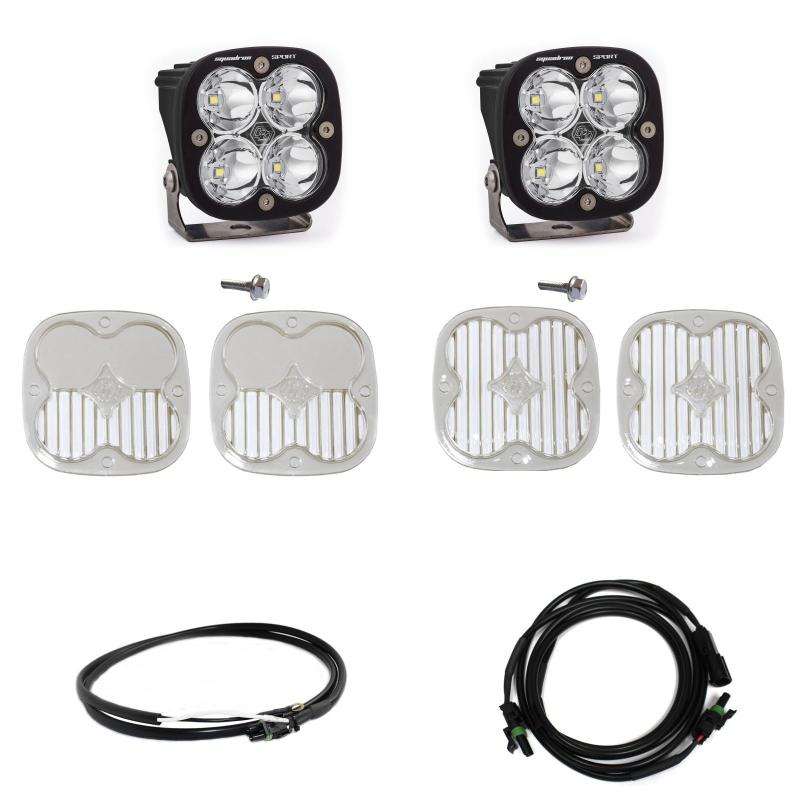 2021+ Ford Bronco A Piller Light Kit Squadron Sport Spot w/Upfitter - Click Image to Close