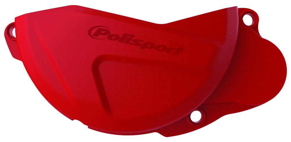 Clutch Cover Protector Red - For 10-17 Honda CRF250R - Click Image to Close