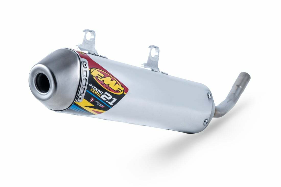 Powercore 2.1 Slip On Exhaust Silencer - For 22-24 Yamaha YZ125 - Click Image to Close