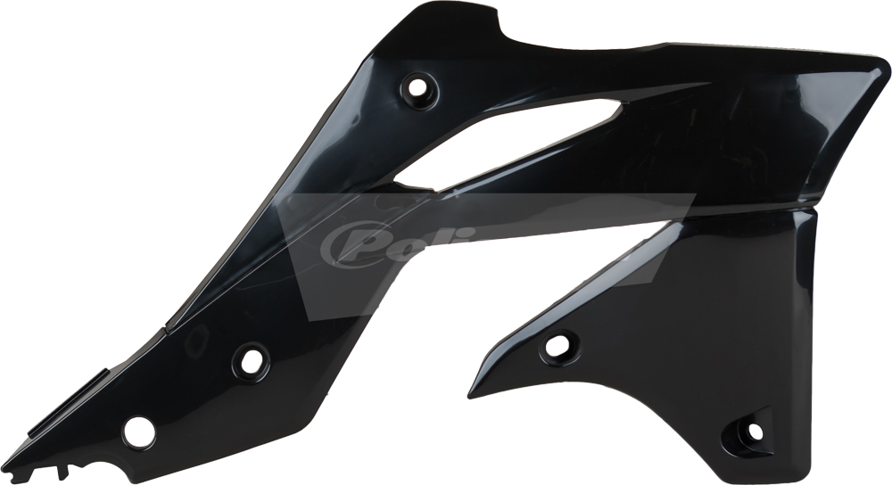 Radiator Shrouds - Black - For 08-17 Suzuki RMZ450 - Click Image to Close