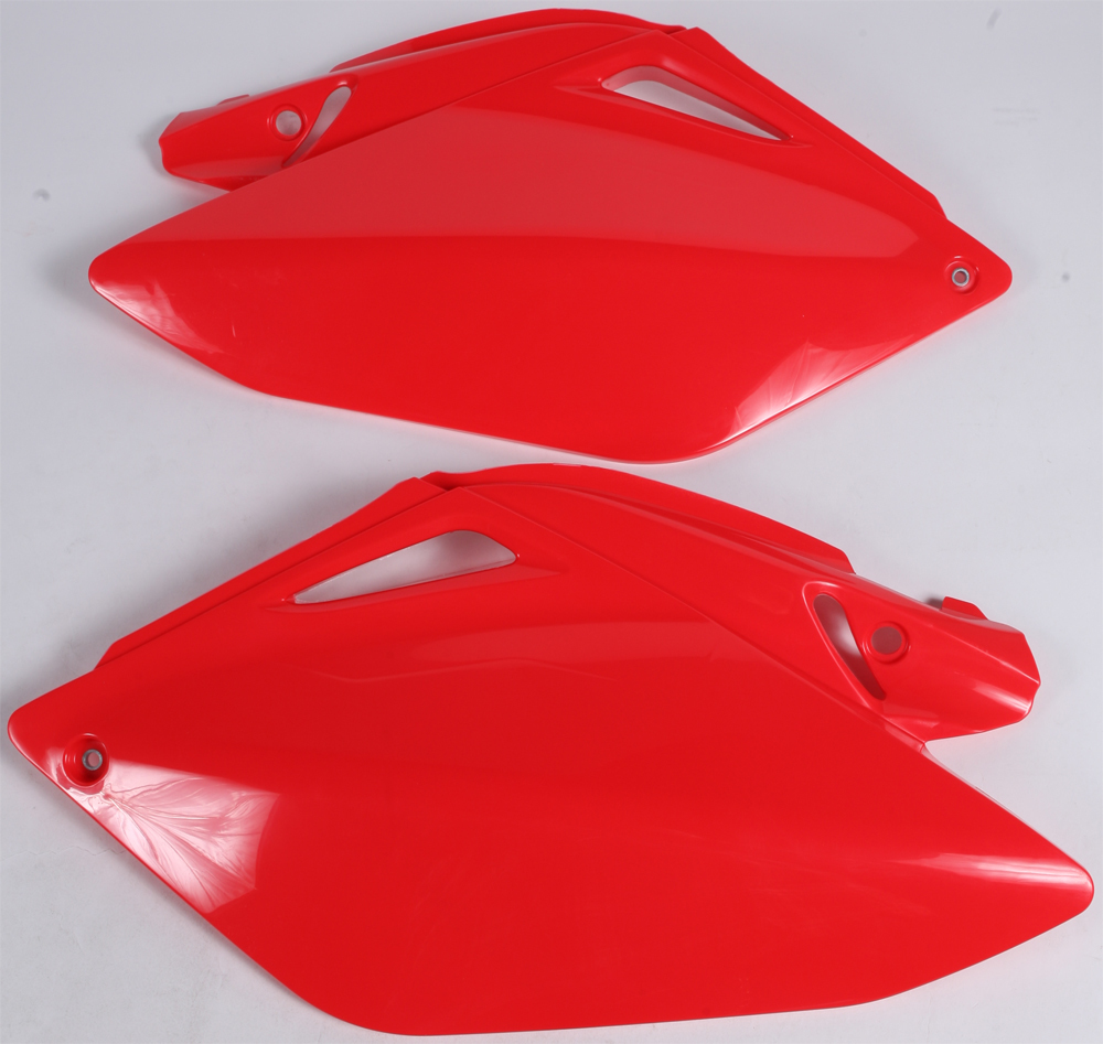 Side Panels - Red - For 06-09 Honda CRF250R - Click Image to Close