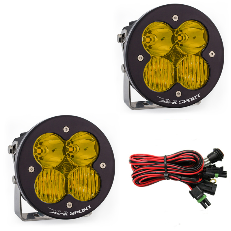 XL-R Sport Pair Driving/Combo - Amber - Click Image to Close