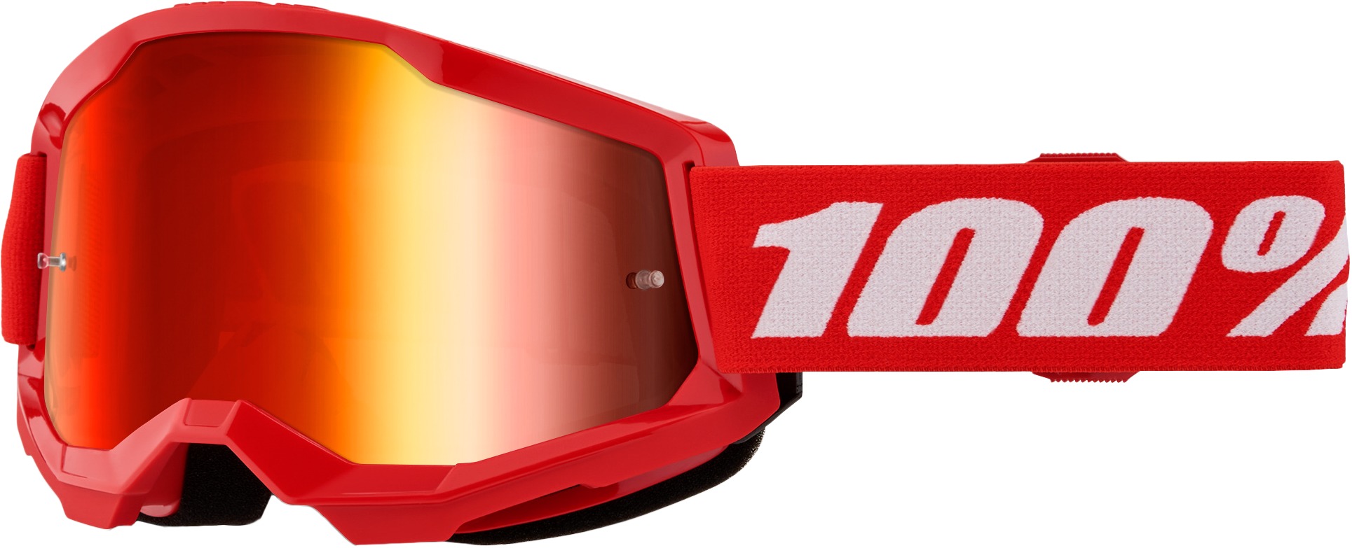 Strata 2 Red Goggles - Red Mirror Lens - Click Image to Close