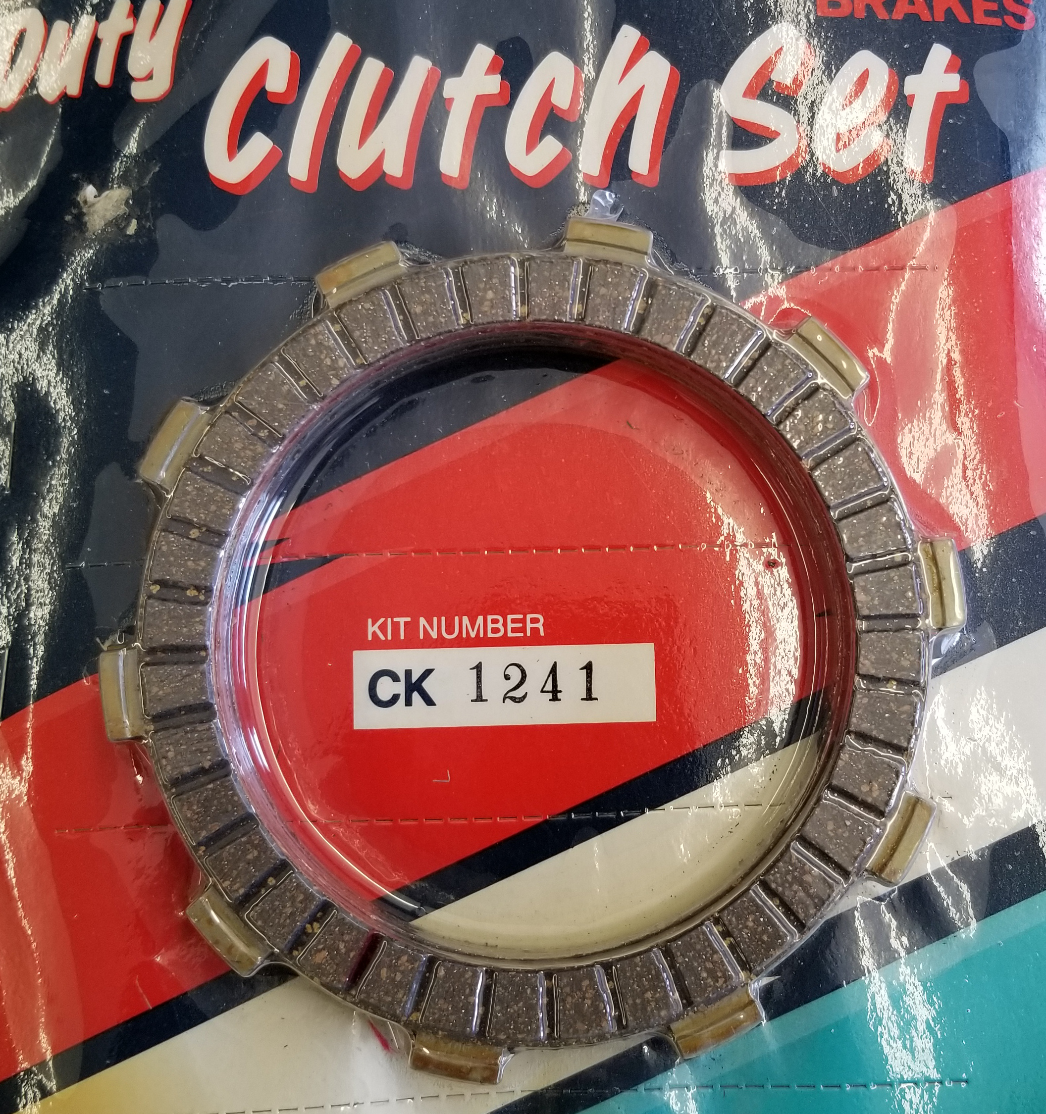 Clutch Friction Kit - Standard Cork Style - For 86-04 XR250R - Click Image to Close