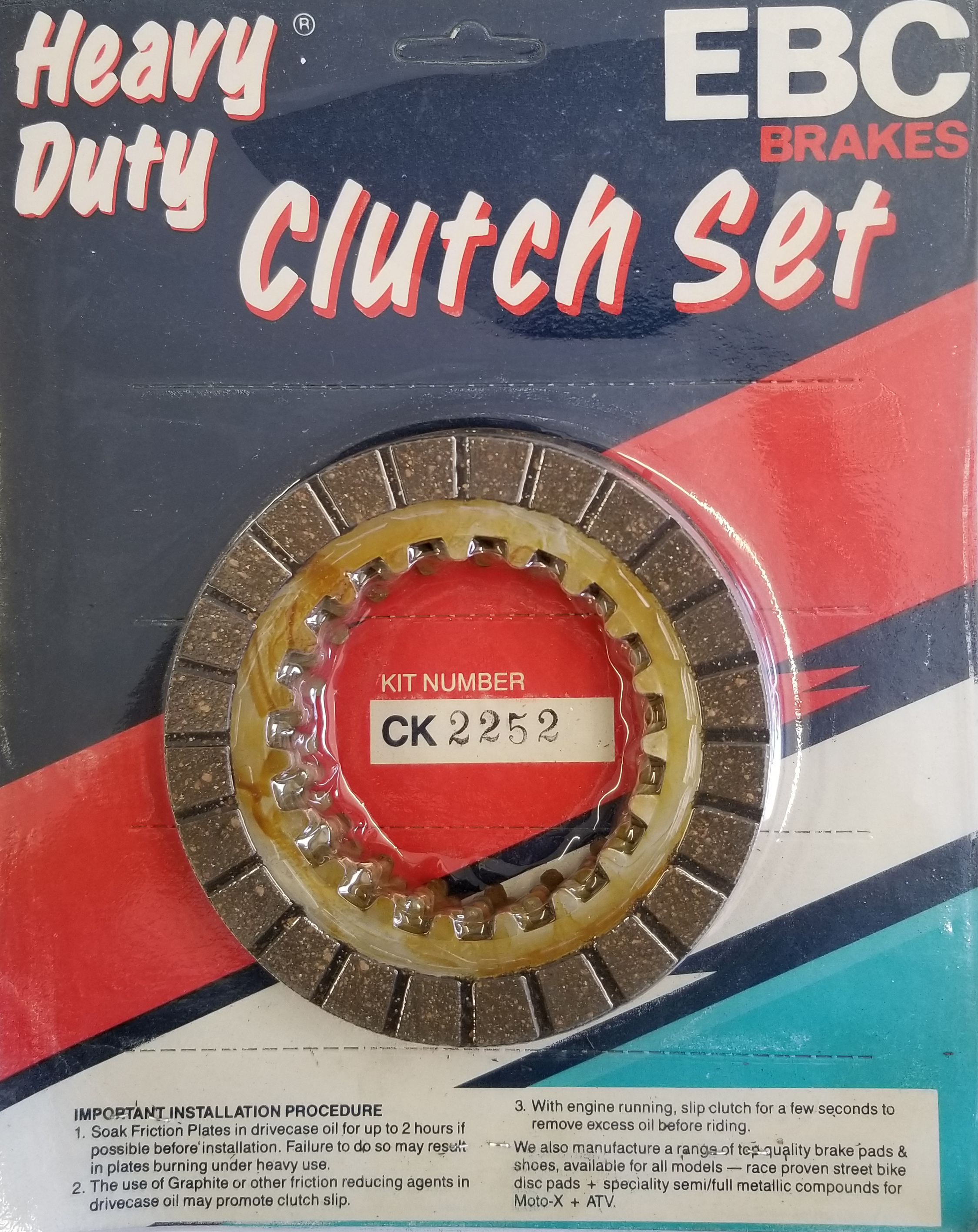 Clutch Friction Kit - Standard Cork Style - For 80-81 Yamaha YT125 - Click Image to Close