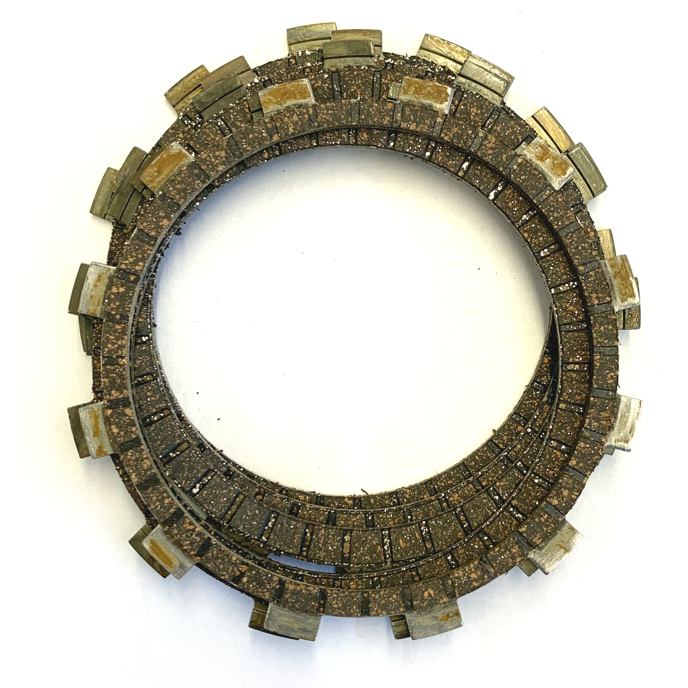 Clutch Friction Kit - Standard Cork Style - For 80-81 Suzuki TS100 & TS125 - Click Image to Close