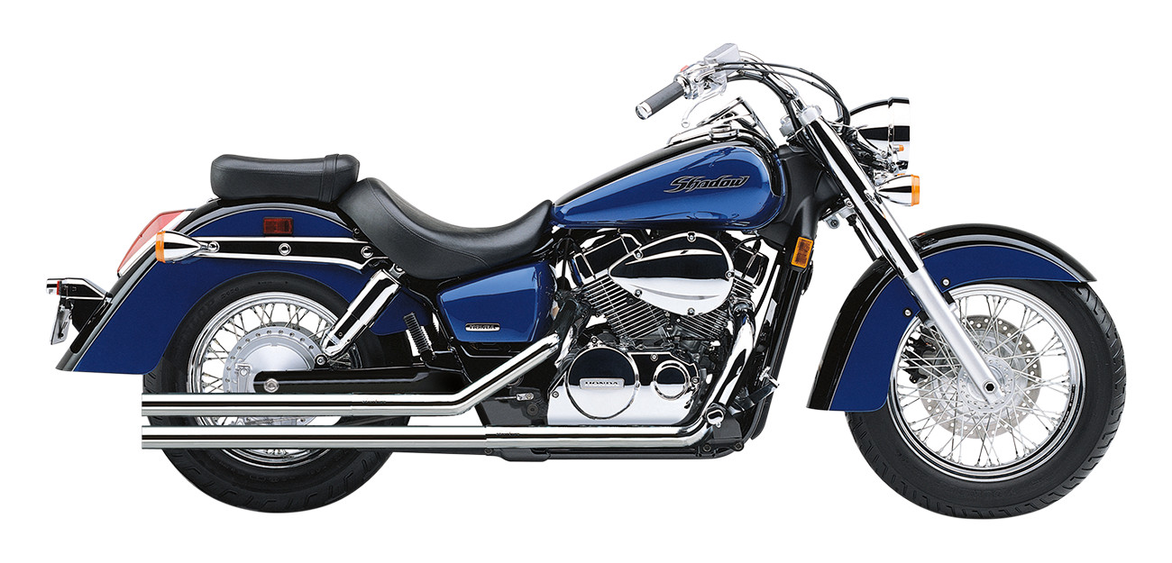 Lo-Boy Shotgun Full Exhaust - For 04-07 Honda Shadow Aero 750 - Click Image to Close