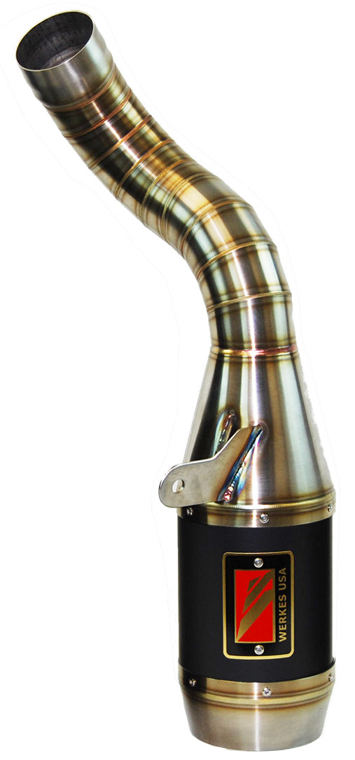 Black Center GP Slip On Exhaust - for MV Agusta B3 800 Models - Click Image to Close