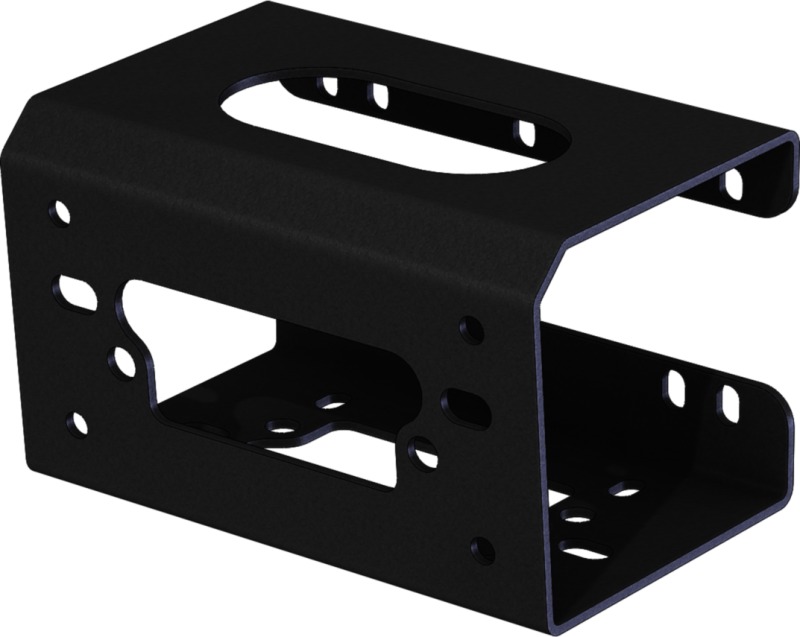 12-19 Arctic Cat Wildcat 1000/ 4 Winch Mount Plate Modular - Click Image to Close