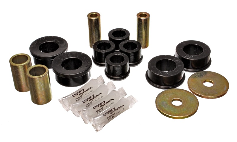 Black Front Control Arm Bushing Set - For 02-06 Subaru Impreza/WRX - Click Image to Close