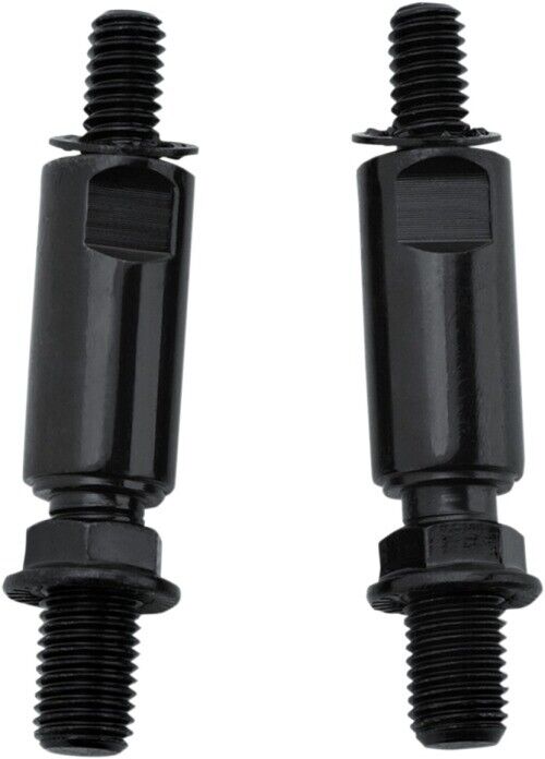 Raised Mirror Mnt Adapters Gloss Black - Click Image to Close