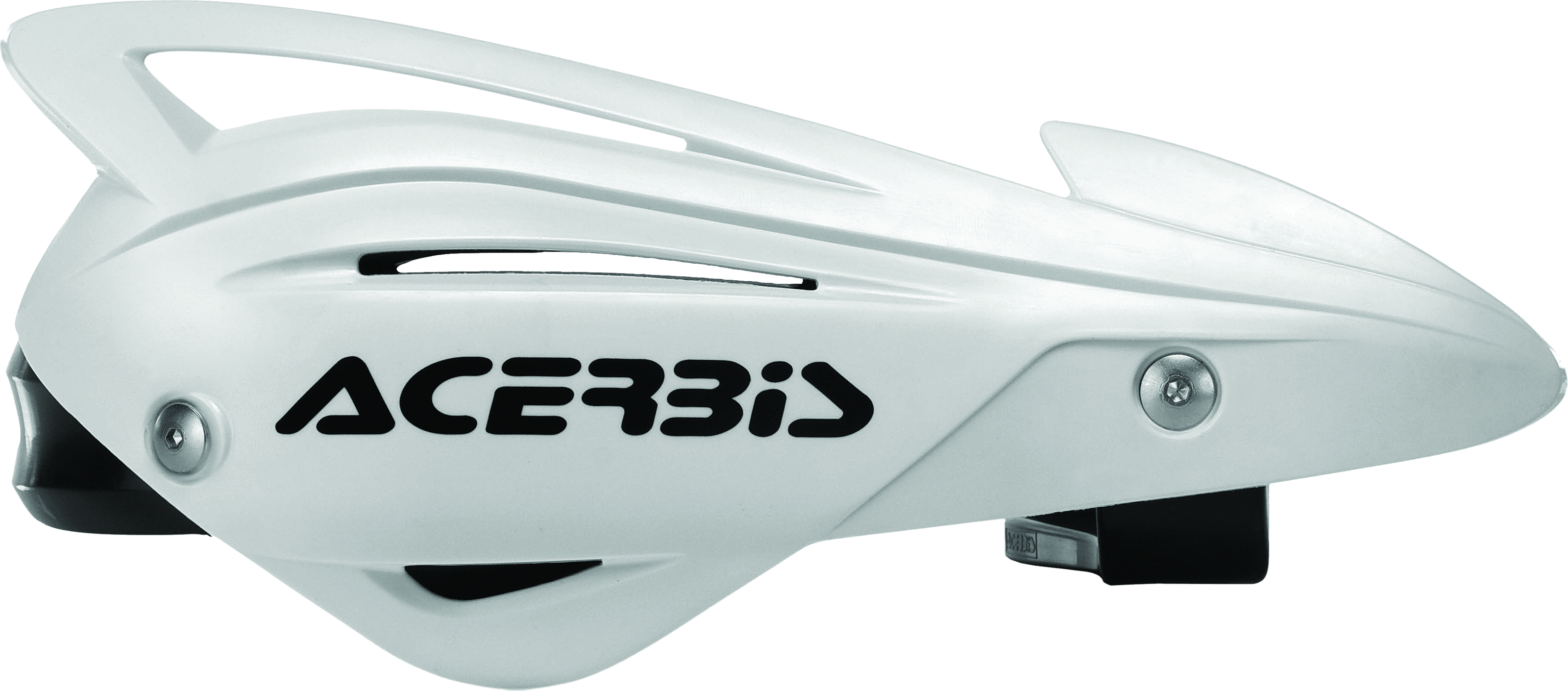 Tri-Fit Handguards - White - w/ Multi-mount for most motorcycles & ATVs - Click Image to Close