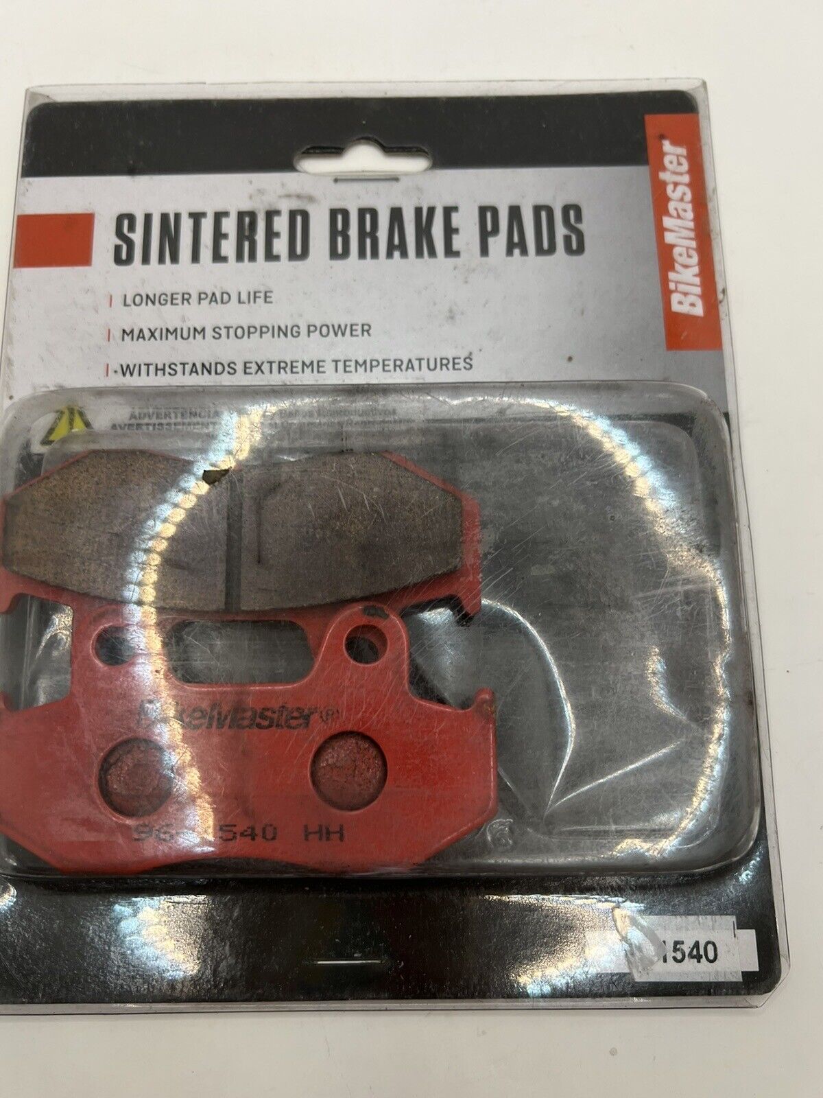 BikeMaster Honda Sintered Brake Pads - Click Image to Close