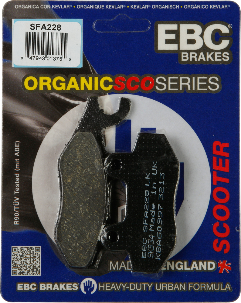 Standard Organic Brake Pads - Click Image to Close