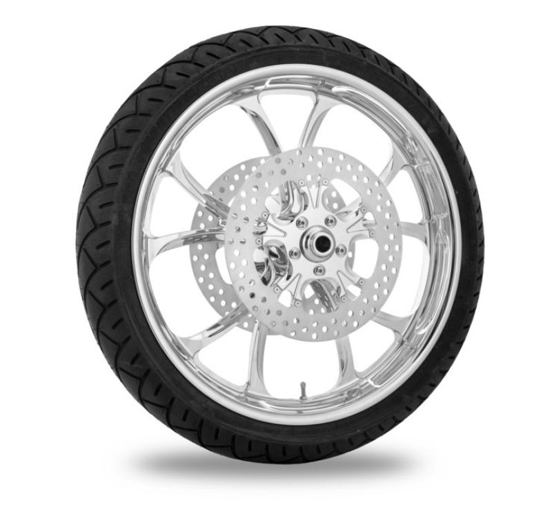 23x3.5 Forged Wheel Luxe - Chrome - Click Image to Close
