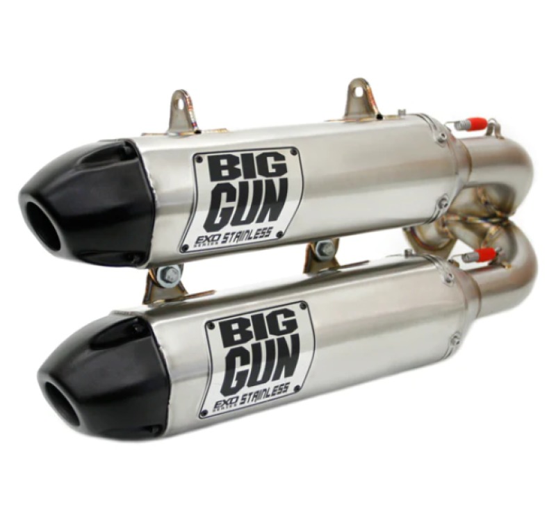 15-23 Polaris RZR XP 1000/RZR XP 4 1000 EXO Stainless Dual Slip On Exhaust - Click Image to Close