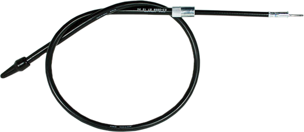 Black Vinyl Speedometer Cable - Click Image to Close