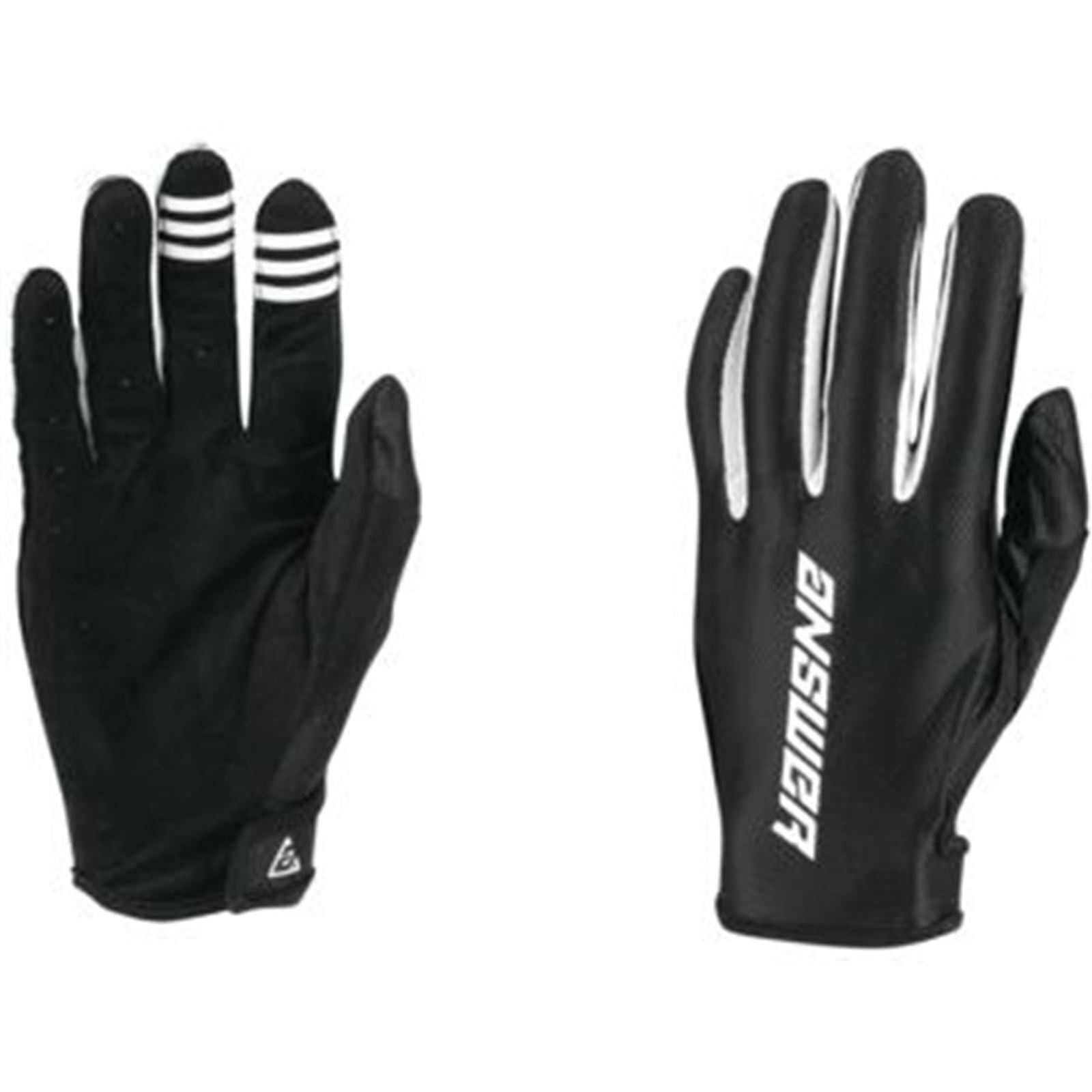 Answer Ascent Glove Black/White - Small - Click Image to Close