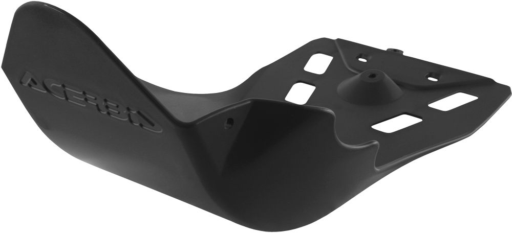 Skid Plate - Black - For 08-09 KLX450R 07-13 Yamaha WR250/450 - Click Image to Close