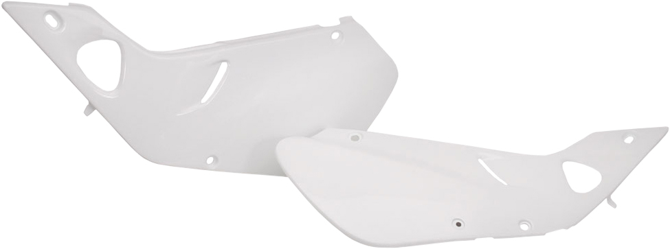 Side Panels - White - For 98-99 Honda CR125R 97-99 CR250R - Click Image to Close