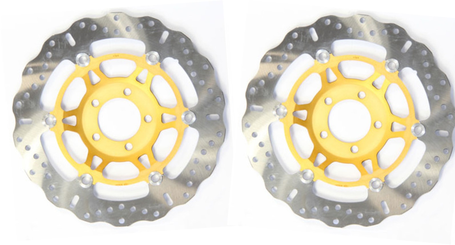 Floating Contour Brake Rotor Front Set - Click Image to Close