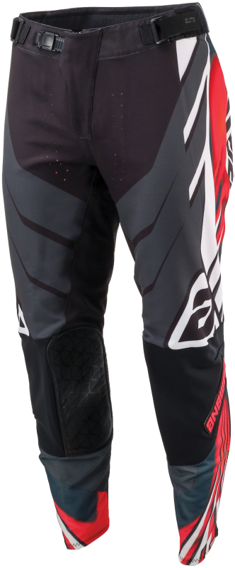 Answer 25 Elite Xotic Pants Crimson/Black Size 28 - Men's motocross pants in Crimson/Black, Size 28 - Click Image to Close