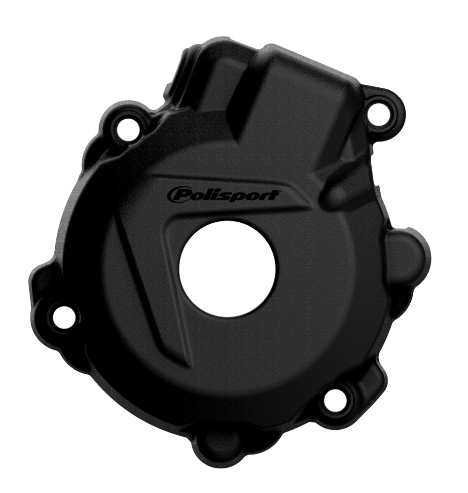 Ignition Cover Protector - Black - For 14-16 KTM 250/350 - Click Image to Close