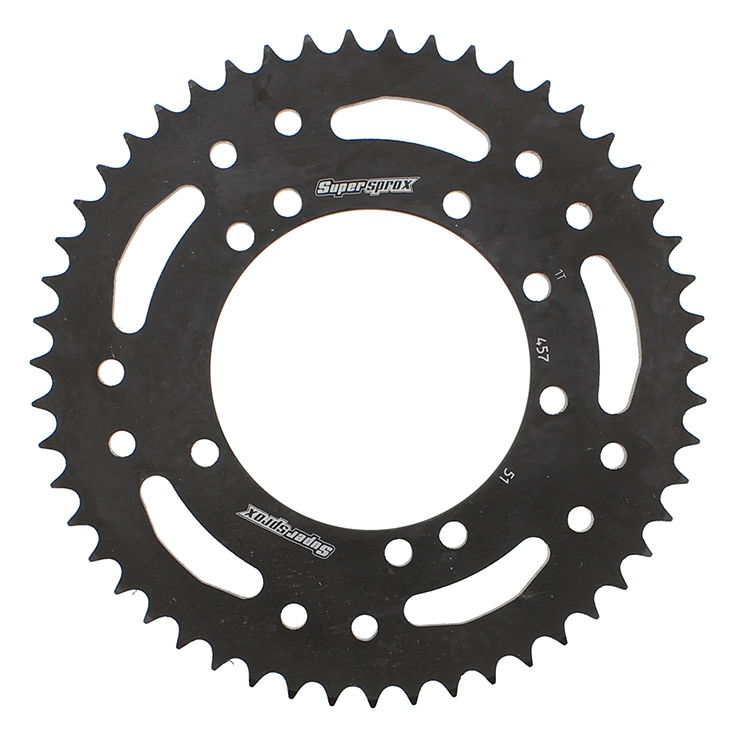 Rear Steel Sprocket 51T - Black - Click Image to Close