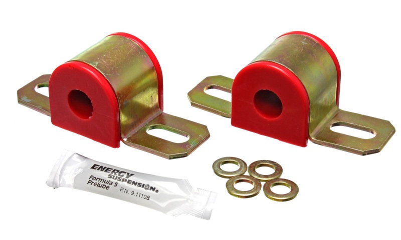 92-95 Honda Civic/CRX Red 22mm Front Sway Bar Bushings - Click Image to Close