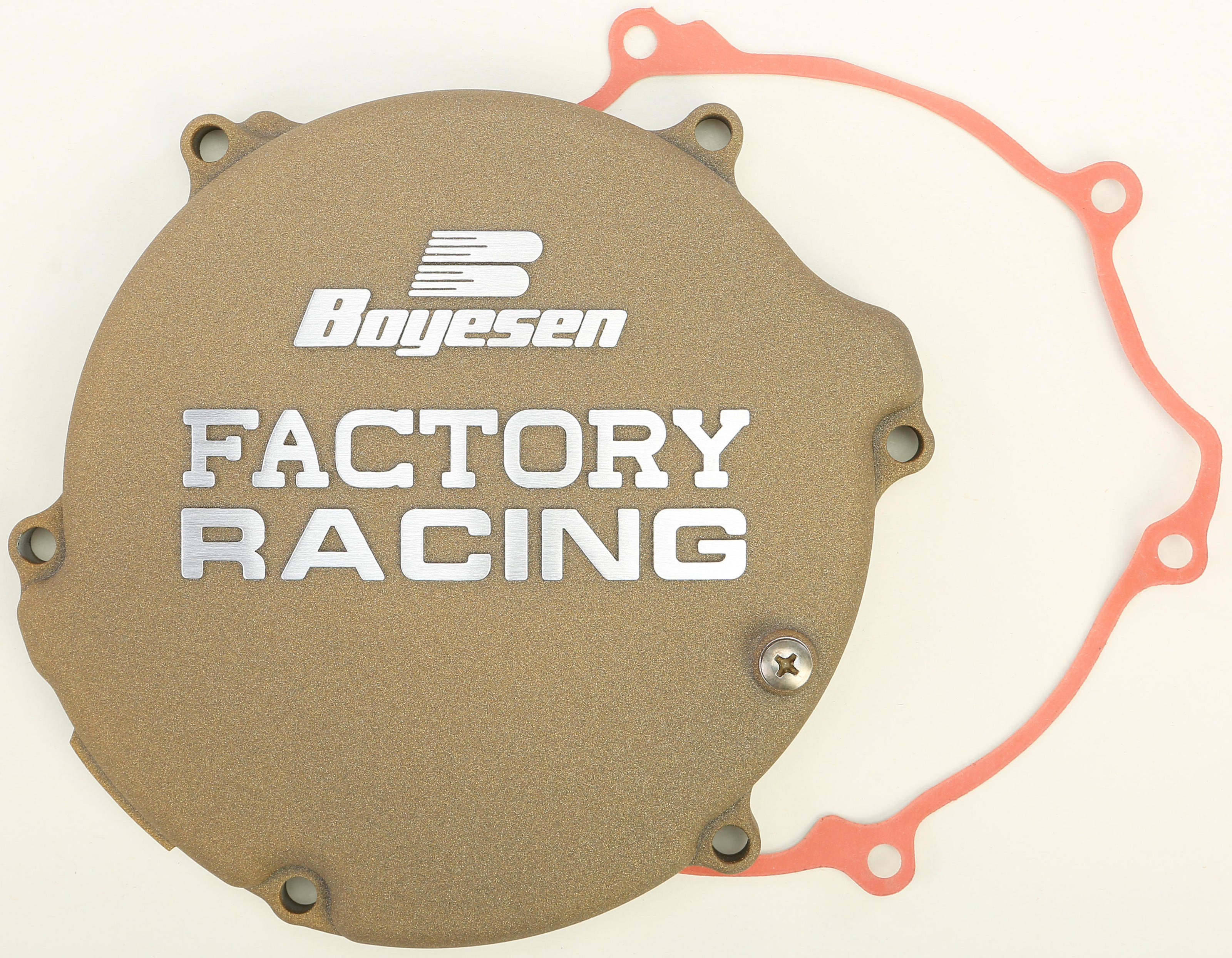 Magnesium Factory Racing Clutch Cover - For 94-02 Kawasaki KX125 - Click Image to Close