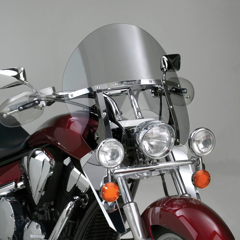 Switchblade Chopped Windshield Light Tint - For Yamaha Raider & 1300 V-Star - Click Image to Close