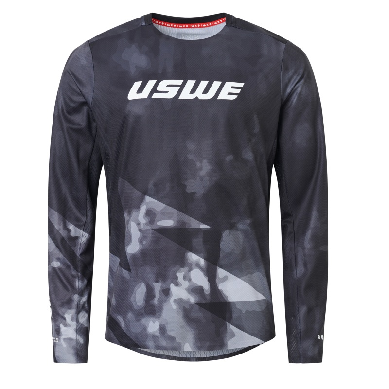 USWE Rok Off-Road Air Jersey Adult Black - Large - Click Image to Close