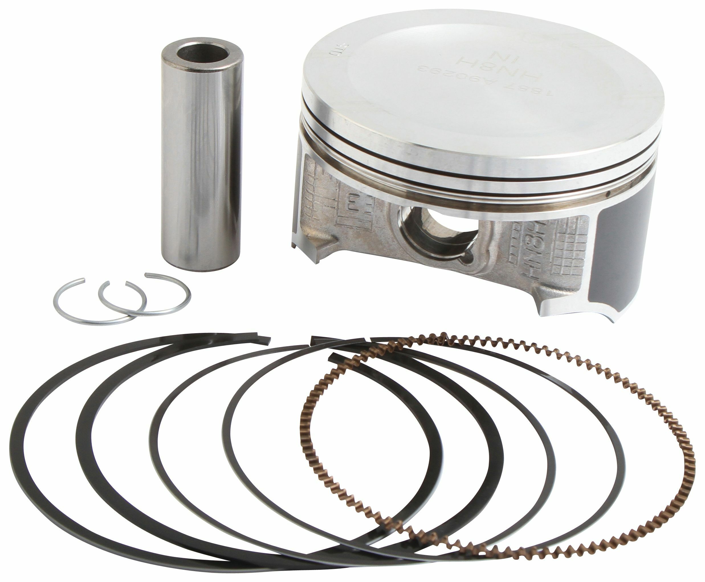 Piston Kit Cast 101.96mm STD 9.2:1 - Honda Big Red Pioneer Rincon - Click Image to Close